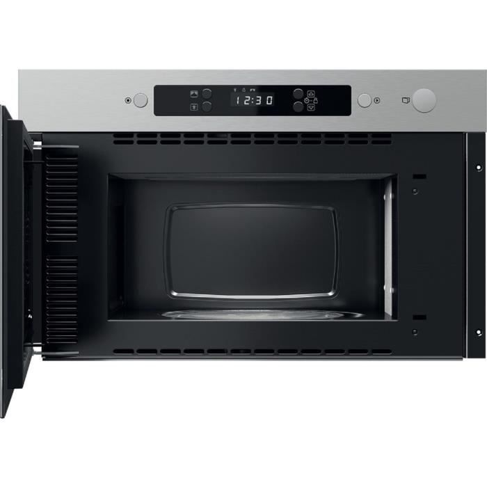 Four micro-ondes encastrable - HOTPOINT - MBNA900X - Inox - 22 L