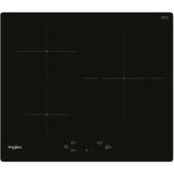 Table de cuisson a induction - WHIRLPOOL - WSQ1160NE - 3 feux - 60 cm - Noir