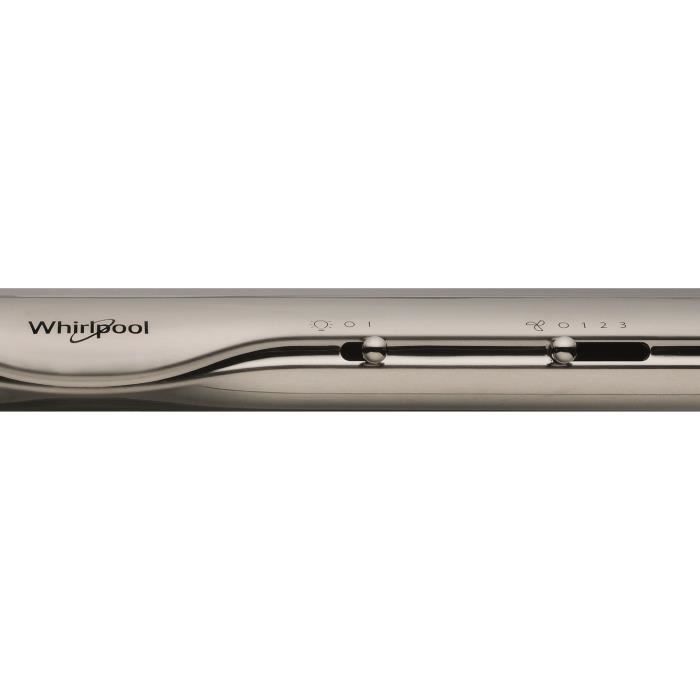 Hotte encastrable visiere Hood2GO - WHIRLPOOL - WCN65FLXH2G - Inox - Classe D - 13,2 x 56,4 x 59,5 cm