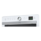 WHIRLPOOL JT469WH - Micro-ondes Jet Chef - 33 L - 6eme SENS Combi Crisp Vapeur - Cavité Inox - Plateau tournant 36 cm - Blanc