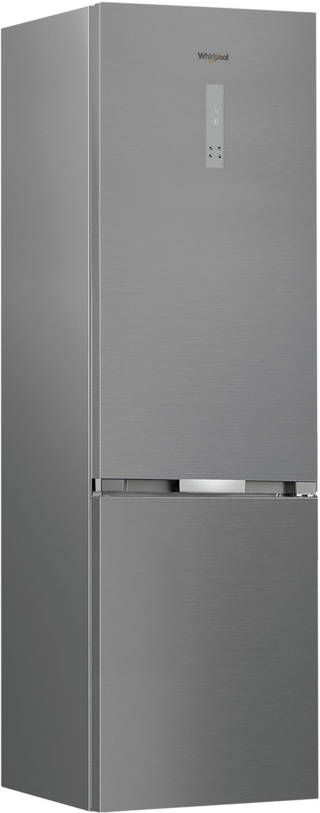 Réfrigérateur combiné - WHIRLPOOL - WHK26402XP4E - 355 L - Dual NoFrost - 6e sens - Porte bouteille - 203.5x59.5x66.3 - Inox