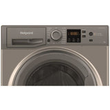 Lave-linge hublot HOTPOINT NSWM946GGFR - 9 kg - Induction - 1400 trs/min - Classe A - Graphite