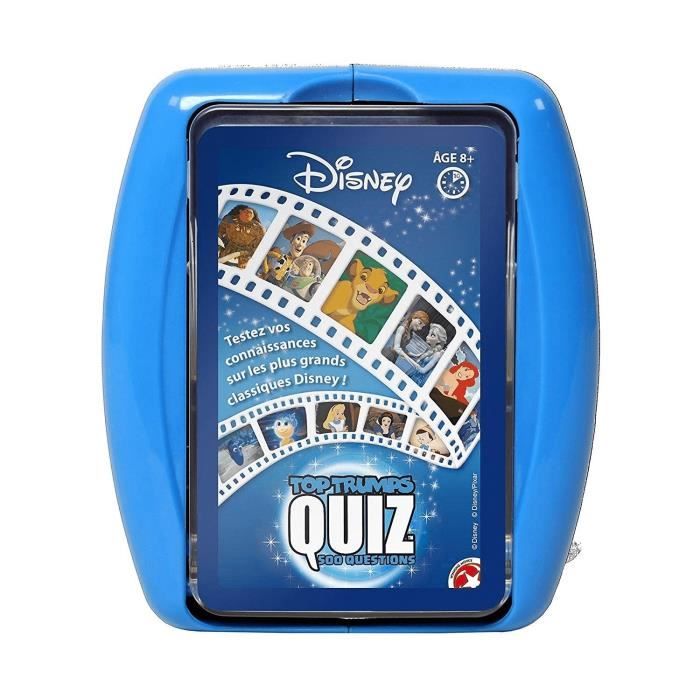 Quiz Disney 500 questions, Jeu de questions dans l'univers Disney, Des 8 ans
