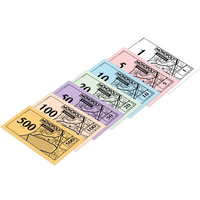 MONOPOLY Marseille - Jeu de société - WINNING MOVES - 2 a 6 joueurs - Des 8 ans