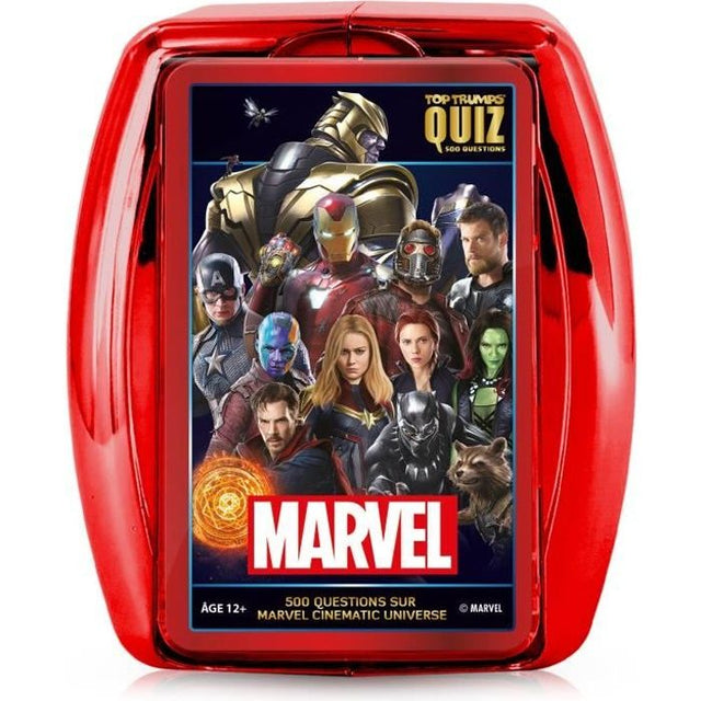 Quiz Marvel cinématic universe 500 questions, Jeu de société de question réponses, Des 8 ans