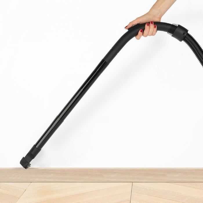 Aspirateur Multicyclonique sans sac Weasy WS10 - 1,5L - Cable 4,2m - Classe A - Violet