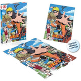 Puzzle Naruto Shippuden Retour a Konoha 1000 pieces - Winning Moves - Dessins animÈs et BD - Adulte - Bleu