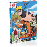 Puzzle Naruto Shippuden Retour a Konoha 1000 pieces - Winning Moves - Dessins animÈs et BD - Adulte - Bleu