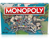 Jeu de société - WINNING MOVES - Monopoly Metallica - Accompagnez le groupe en tournée mondiale