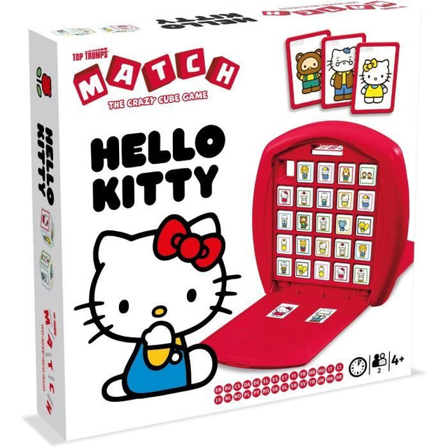 Match Hello Kitty - Jeu de société - WINNING MOVES - Alignez 5 cubes identiques pour gagner