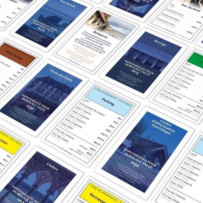 MONOPOLY Mont Saint Michel - Jeu de société - WINNING MOVES