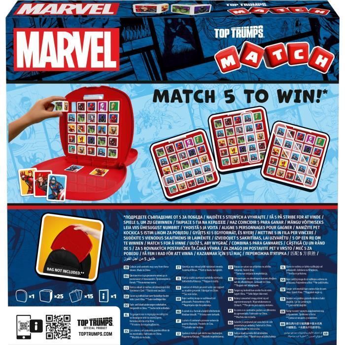 Match - Jeu de société - WINNING MOVES GAMES - Marvel 2025