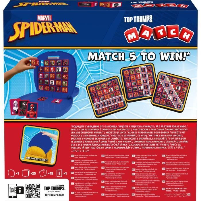 Match - Jeu de société - WINNING MOVES GAMES - Spider-Man 2025