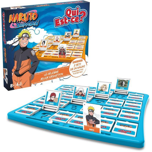 QUI EST-CE ? Naruto Shippuden - Jeu de société - WINNING MOVES - Des 8 ans