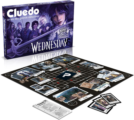 CLUEDO Mercredi - Jeu de société - WINNING MOVES - Des 12 ans