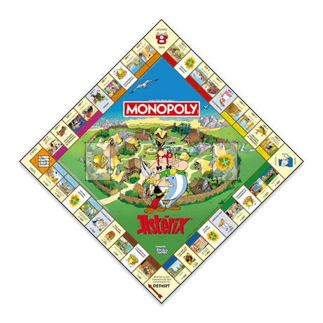 MONOPOLY Asterix - Jeu de société - WINNING MOVES - Des 8 ans