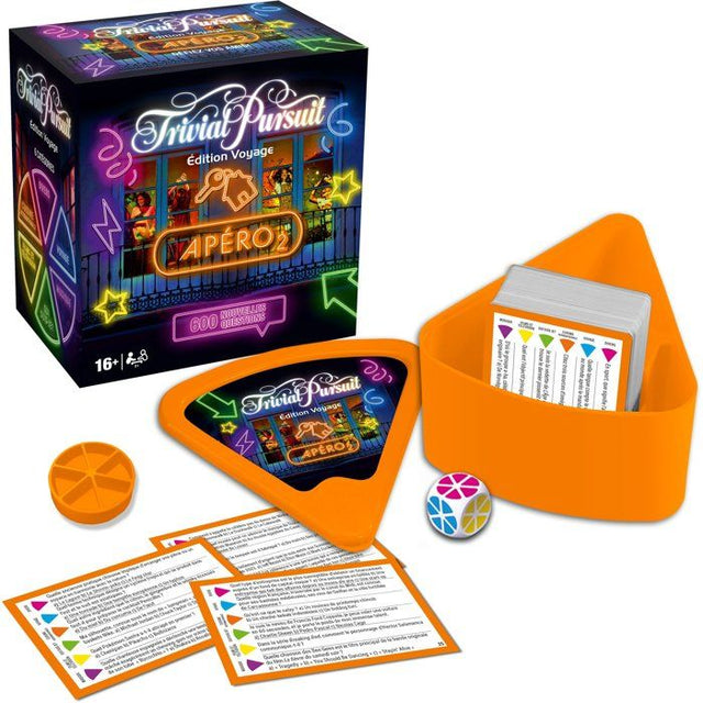 TRIVIAL PURSUIT VOYAGE Apéro volume 2 - Jeu de société - WINNING MOVES - 2 joueurs minimum - Des 16 ans