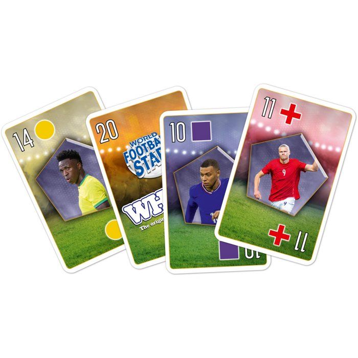WHOT! World Football Stars - Jeu de société - WINNING MOVES - 2 a 6 joueurs - Des 5 ans