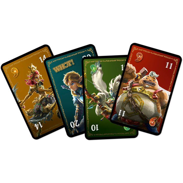 WHOT! Zelda - Tears of the Kingdom - Jeu de société - WINNING MOVES - 2 a 6 joueurs - Des 5 ans