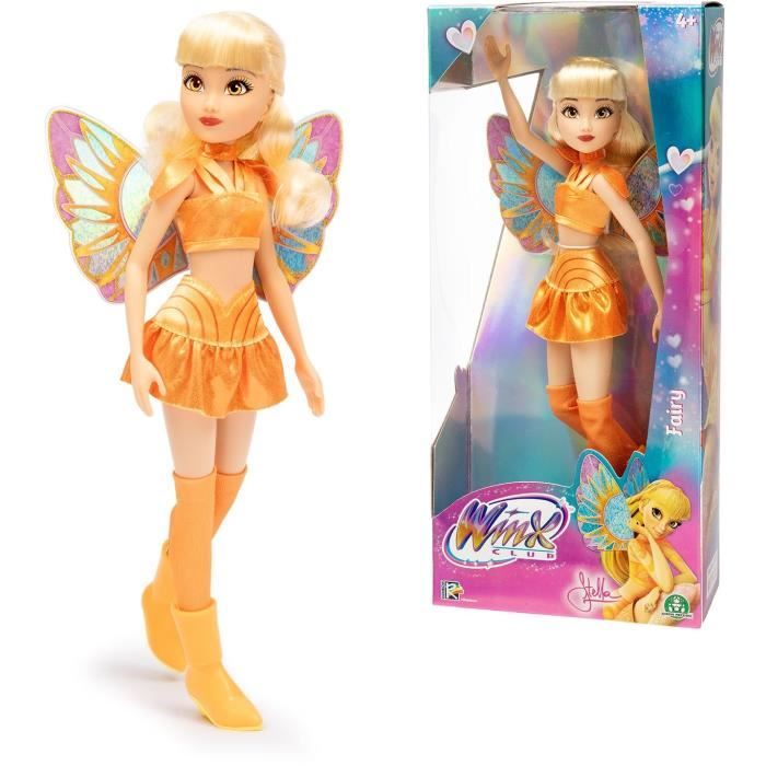 Poupée Winx - Série Fairy Stella - 26 cm - Des 3 ans – WNX765