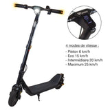 Trottinette électrique - WISPEED - C8-40 PRO - 250 W nominal - 8,5'' - 4Ah 36 V- Noir