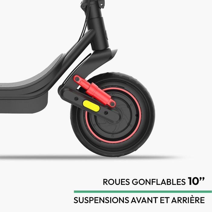 Trottinette électrique - WISPEED - Airo V13 - 36 V - 400 W nominal - 10'' - Noir