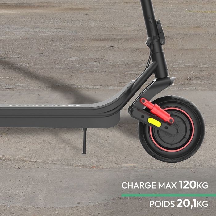 Trottinette électrique - WISPEED - Airo V13 - 36 V - 400 W nominal - 10'' - Noir