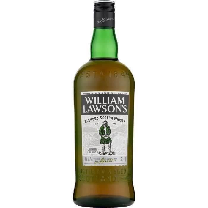 Whisky William Lawson's - Blended whisky - Ecosse - 40%vol - 150cl