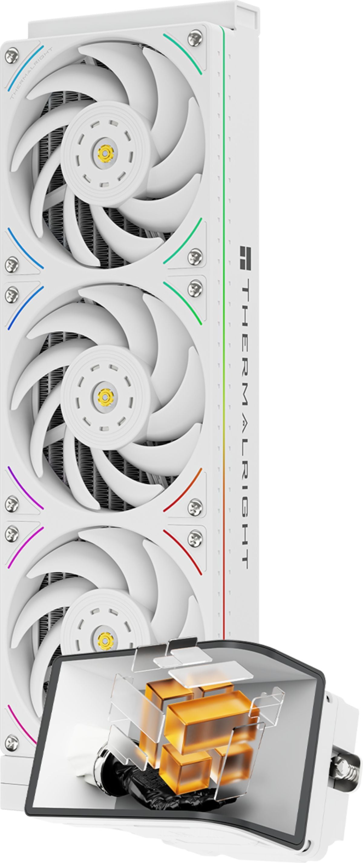 THERMALRIGHT - Wonder Vision 360 UB - Watercooling AIO - Ventilateurs 120mm - Afficheur AMOLED - Blanc