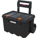 Systeme modulaire 3 en 1 - WORW BY KETER - STACK N ROLL - 48 x 39 x 69,5 cm - Noir