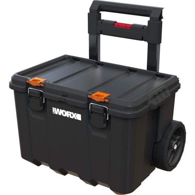 Systeme modulaire 3 en 1 - WORW BY KETER - STACK N ROLL - 48 x 39 x 69,5 cm - Noir