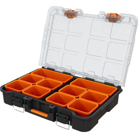 Organisateur - WORX BY KETER - STACK N ROLL - 48 x 33 x 11,5 cm - Noir