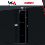 Armoire a fusils - Work Men Security - AFCP4030145 - Dimensions extérieur 31.5 x 20.5 x 138 cm
