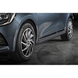 Lot de 4 enjoliveurs Bi-couleur gris & noir 14 pouces - WRC - TURBO - Look racing - Fixation simple et rapide par clips