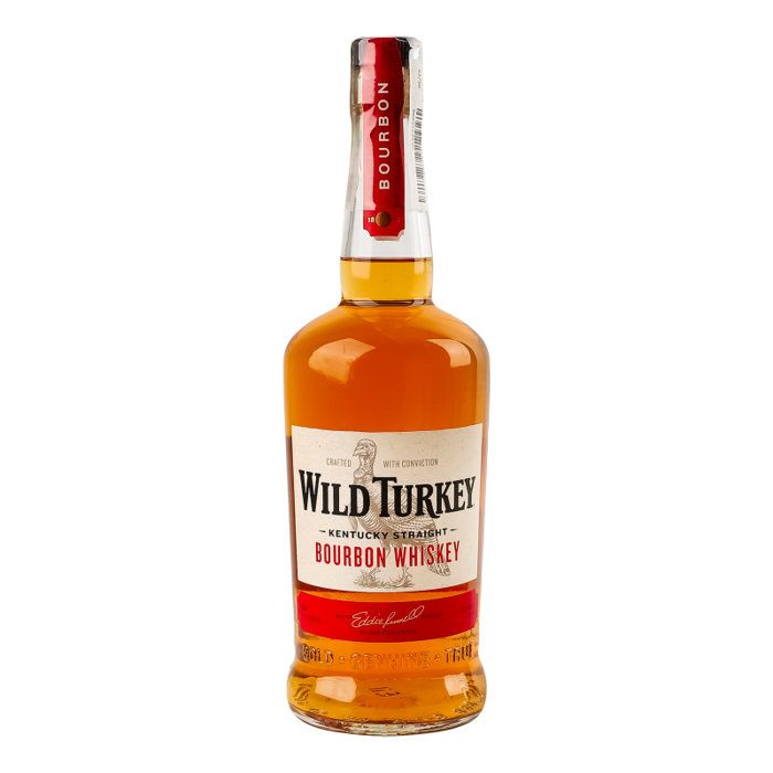 Wild Turkey - 81 Proof - Kentucky straight bourbon whiskey - 40,5% Vol. - 70CLcl