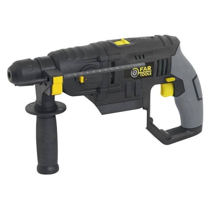 X-FIT PACK « GROS oeUVRE » 3 machines 18V + 2 batteries 18V 3.0Ah : Perceuse percu/visseuse + Marteau Perfo + Meuleuse d'angle