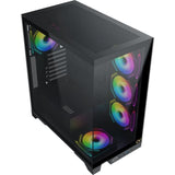 Boîtier PC - XIGMATEK - Endorphin Ultra (Noir) - Moyen tour - Format ATX - Ventilateurs LED A-RGB
