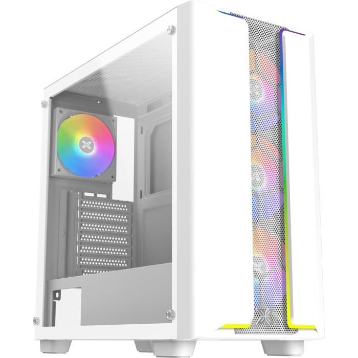 Boîtier PC - XIGMATEK - Gaming Y Pro Arctic (Blanc) - Moyen tour - Format E-ATX - 4 x 120mm A-RGB