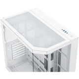Boitier sans alimentation - XIGMATEK CUBI II Arctic - Cube - Format E-ATX - Blanc