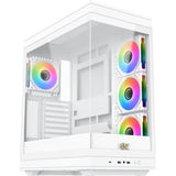BoÓtier PC - XIGMATEK - META Arctic - Moyen tour - E-ATX - Verre trempÈ - ARGB - Blanc