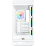 BoÓtier PC - XIGMATEK - META Arctic - Moyen tour - E-ATX - Verre trempÈ - ARGB - Blanc