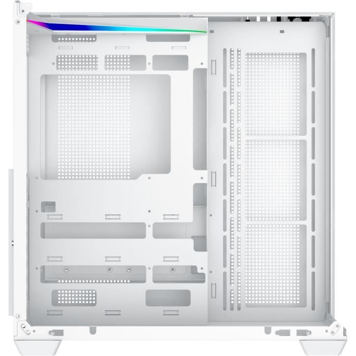 Boitier PC - XIGMATEK - Aqua V Arctic - Sans alimentation - Cube - Format ATX - Blanc