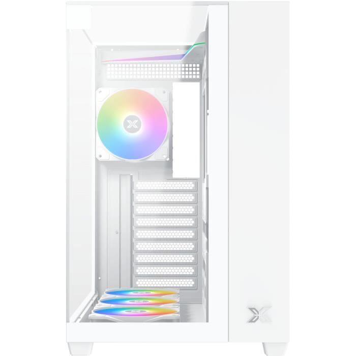 Boitier PC - XIGMATEK - Aqua V Arctic - Sans alimentation - Cube - Format ATX - Blanc
