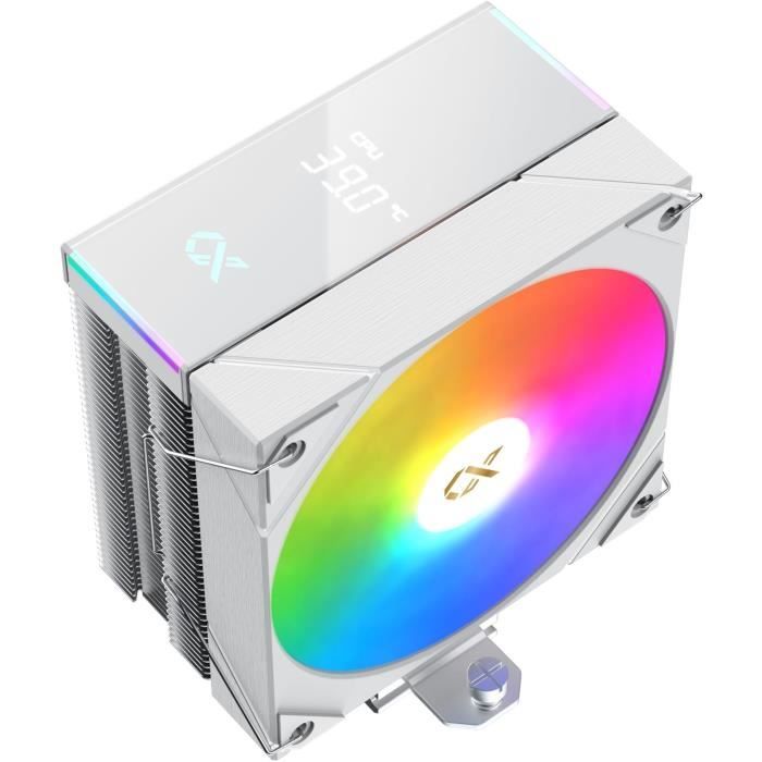 Ventirad CPU - XIGMATEK AK4 Digital Arctic - AMD AM5/AM4 - Ventilateur 1x 120 mm ARGB - Blanc