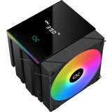 Ventirad CPU - XIGMATEK AK6 Dual Digital - AMD AM5/AM4 - Ventilateur 2x 120 mm ARGB - Noir