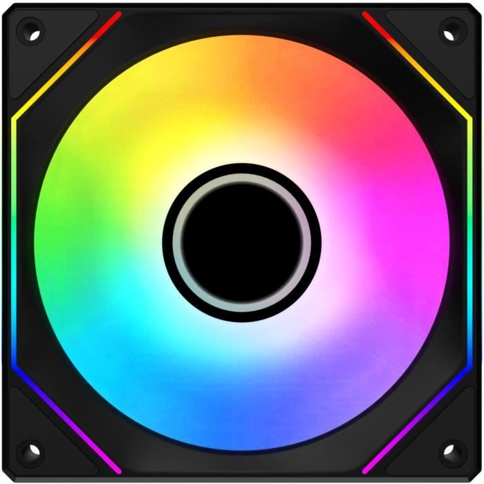 Pack de 3 Ventilateurs - XIGMATEK Infinity G20A - 120 mm - Pour boitier PC - Noir