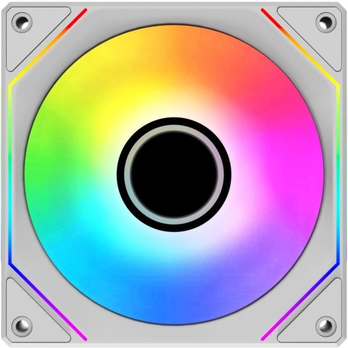 Pack de 3 Ventilateurs - XIGMATEK Infinity G20A - 120 mm - Pour boitier PC - Blanc