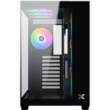 Boîtier PC - XIGMATEK - Aqua V AIR - Cube - ATX - Verre trempé - ARGB - Noir