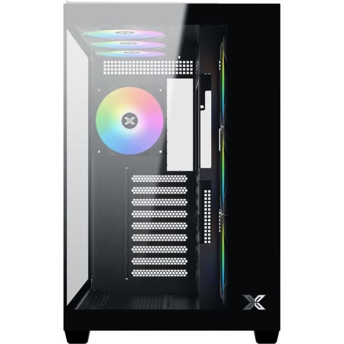 Boîtier PC - XIGMATEK - Aqua V AIR - Cube - ATX - Verre trempé - ARGB - Noir