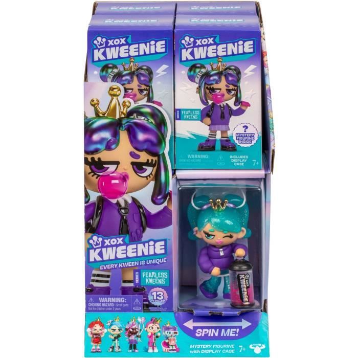 Poupée surprise - XOX KWEENIE - Série Fearless - 13 cm - 13 modeles a collectionner - Modele aléatoire